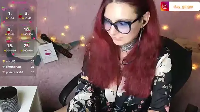 Ginger Stay online show from 6, 2, 2025