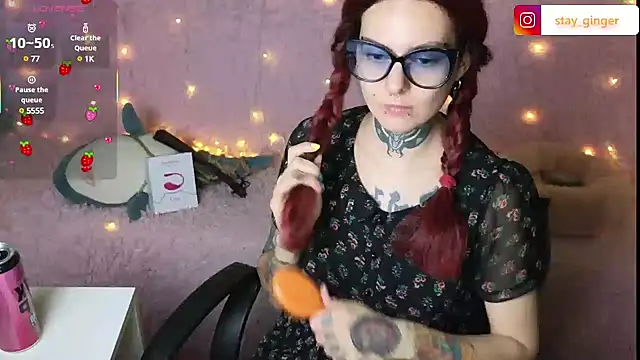 Ginger Stay online show from 18, 2, 2025