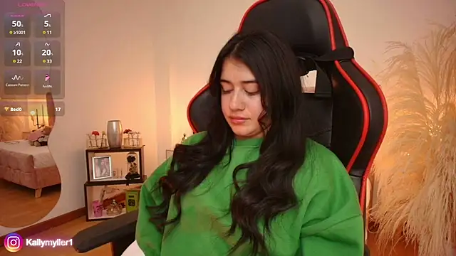 Snapshot of KallyMyller1 chatting on 23, 1, 2025 KallyMyller1 online show from 23, 1, 2025