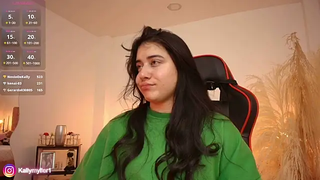 Snapshot of KallyMyller1 chatting on 23, 1, 2025 KallyMyller1 online show from 23, 1, 2025