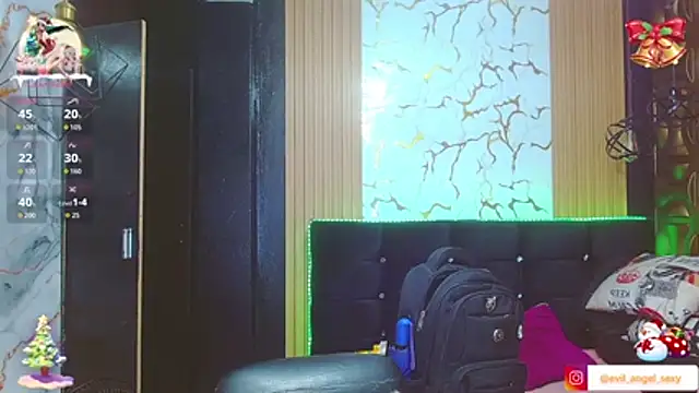 angel sexyevil online show from 19, 12, 2025