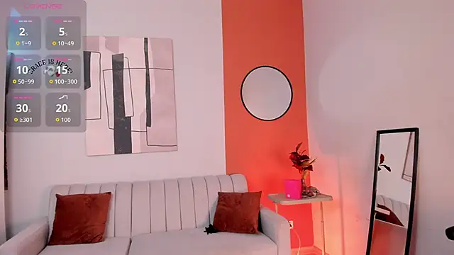 GraceElizabeth  online show from 12, 3, 2026