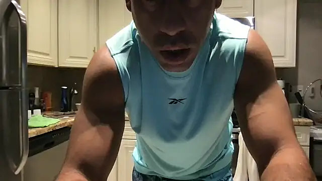 Snapshot of BigGuyMuscle chatting on 9, 11, 2025 BigGuyMuscle online show from 9, 11, 2025