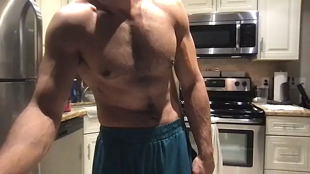 Snapshot of BigGuyMuscle chatting on 5, 12, 2025 BigGuyMuscle online show from 5, 12, 2025