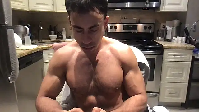 Snapshot of BigGuyMuscle chatting on 15, 1, 2026 BigGuyMuscle online show from 15, 1, 2026