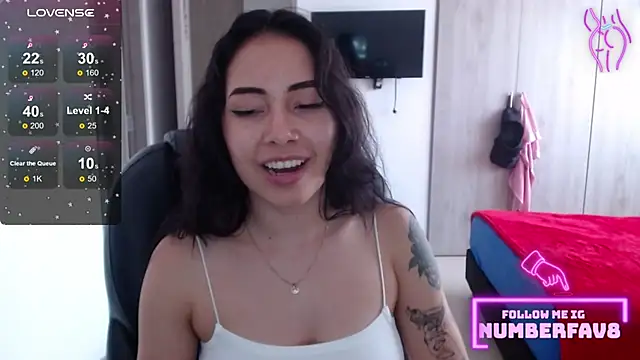 Snapshot of numberfav8 chatting on 18, 12, 2024 numberfav8 online show from 18, 12, 2024