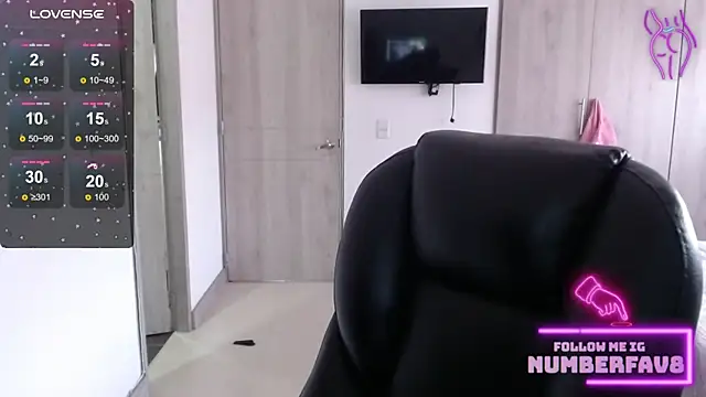 Snapshot of numberfav8 chatting on 6, 1, 2025 numberfav8 online show from 6, 1, 2025