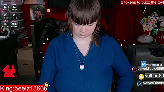 VelvetDiablo online show from 24, 1, 2025