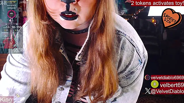 VelvetDiablo online show from 21, 10, 2025