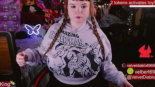 VelvetDiablo online show from 13, 5, 2026