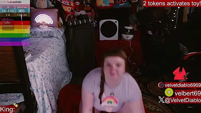 VelvetDiablo online show from 10, 6, 2026