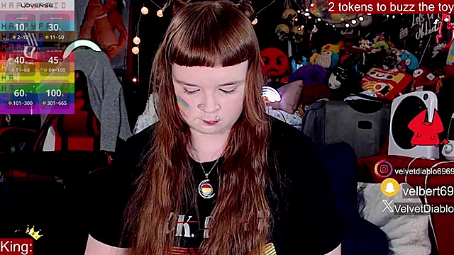 VelvetDiablo online show from 25, 6, 2026