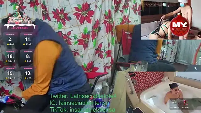 LaInsaciableIntensa online show from 8, 1, 2025