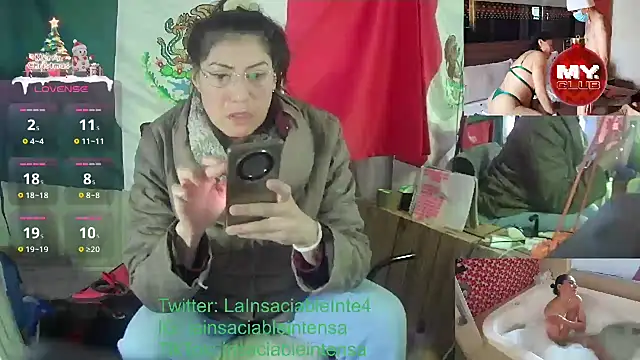 LaInsaciableIntensa online show from 11, 1, 2025