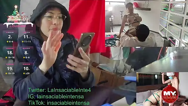 LaInsaciableIntensa online show from 16, 1, 2025