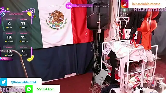 Snapshot of LaInsaciableIntensa chatting on 14, 2, 2026 LaInsaciableIntensa online show from 14, 2, 2026