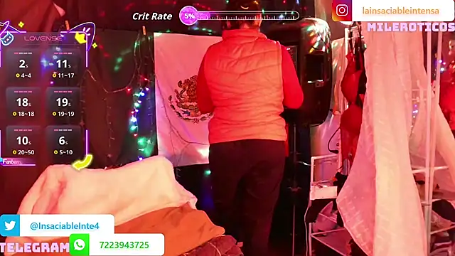 Snapshot of LaInsaciableIntensa chatting on 5, 3, 2026 LaInsaciableIntensa online show from 5, 3, 2026