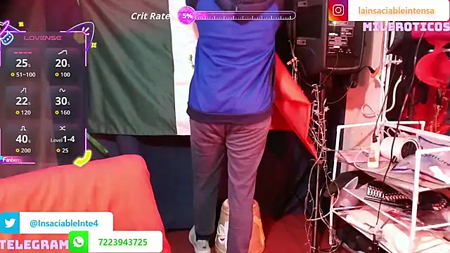 Snapshot of LaInsaciableIntensa chatting on 20, 3, 2026 LaInsaciableIntensa online show from 20, 3, 2026