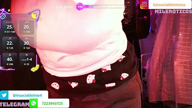 Snapshot of LaInsaciableIntensa chatting on 28, 3, 2026 LaInsaciableIntensa online show from 28, 3, 2026