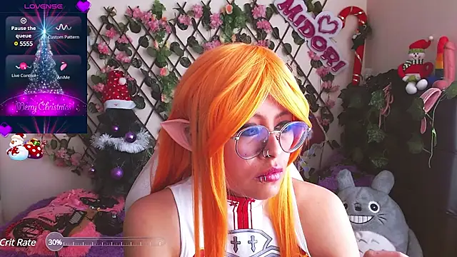 MidoriQuiinn online show from 13, 12, 2024