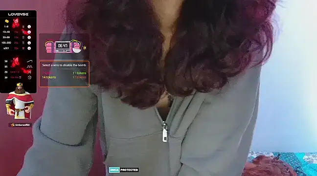 Snapshot of thecherry_Paulette chatting on 21, 2, 2025 thecherry Paulette online show from 21, 2, 2025