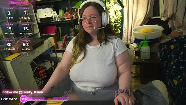 Geeky Kitten online show from 21, 9, 2025