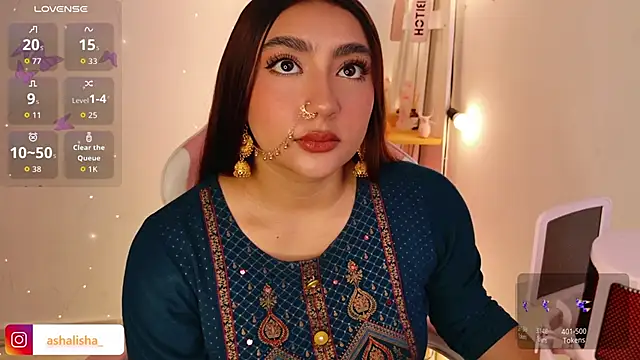 ashalisha online show from 23, 2, 2026