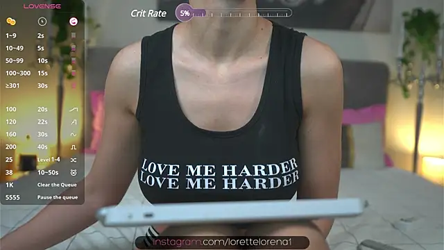 Lorettelorena online show from 20, 1, 2025