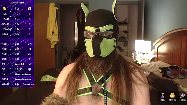 kinkywolf429 online show from 18, 11, 2025