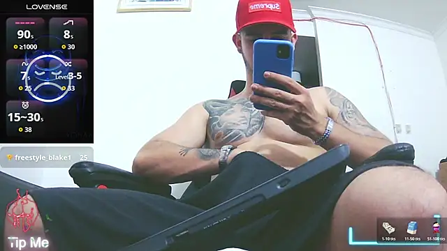 Snapshot of freestyle_blake1 chatting on 14, 6, 2026 freestyle blake1 online show from 14, 6, 2026