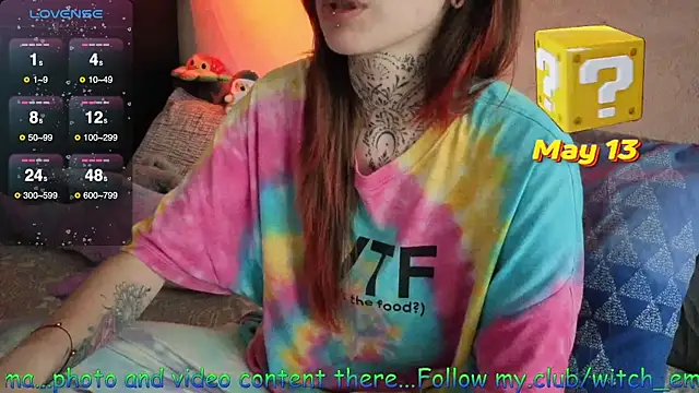 Witch Emma online show from 13, 5, 2026