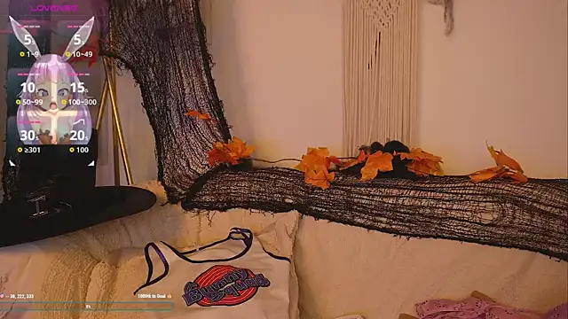 Snapshot of bunnycuteshy chatting on 31, 10, 2025 bunnycuteshy online show from 31, 10, 2025