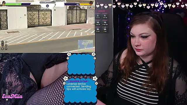 Snapshot of evamila chatting on 6, 3, 2026 evamila online show from 6, 3, 2026