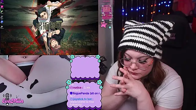 Snapshot of evamila chatting on 30, 3, 2026 evamila online show from 30, 3, 2026