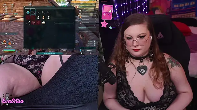 Snapshot of evamila chatting on 11, 4, 2026 evamila online show from 11, 4, 2026