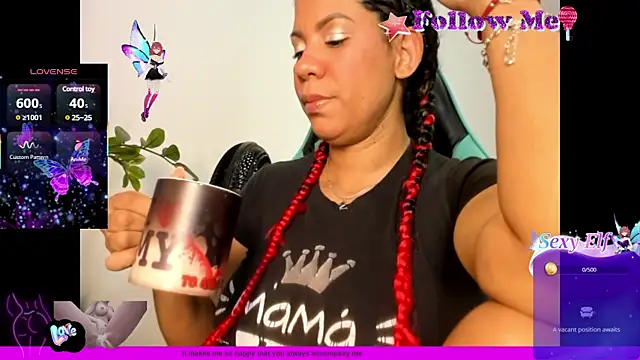 Hot Brunette34 online show from 22, 1, 2025