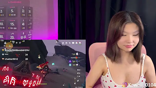 Snapshot of kawaiichaan chatting on 7, 2, 2025 kawaiichaan online show from 7, 2, 2025