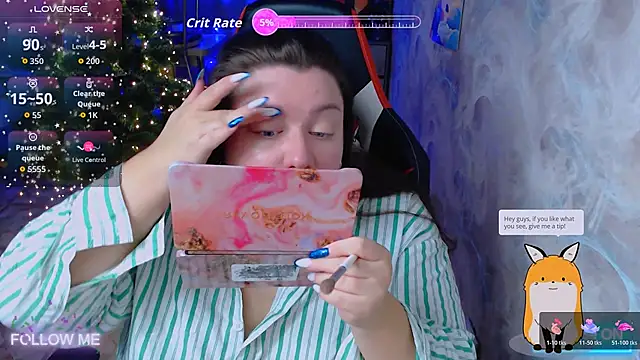 alexa sweetyy online show from 15, 12, 2025