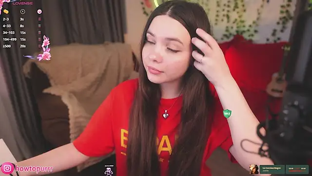 Snapshot of How2Meow chatting on 5, 7, 2026 How2Meow online show from 5, 7, 2026