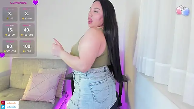 Snapshot of ambar-wells chatting on 9, 11, 2025 ambar-wells online show from 9, 11, 2025