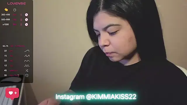kimmiakiss22 online show from 14, 1, 2025