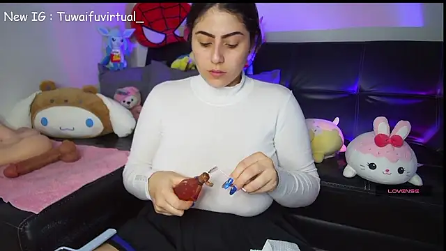 Snapshot of TuWaifuVirtual1 chatting on 11, 1, 2026 TuWaifuVirtual1 online show from 11, 1, 2026