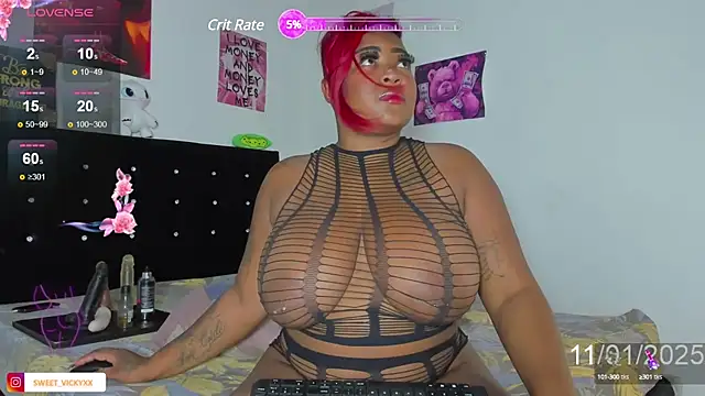 Snapshot of SWEETVICKY_XX chatting on 12, 1, 2025 SWEETVICKY XX online show from 12, 1, 2025