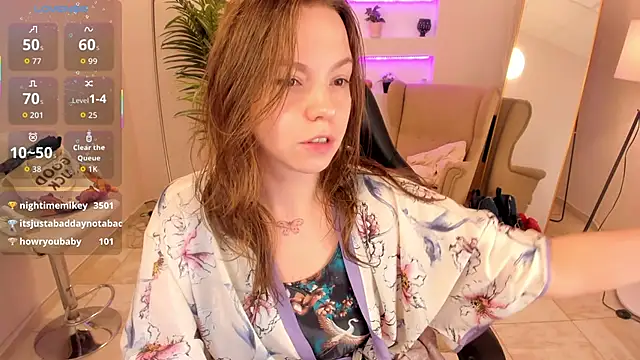 Snapshot of Persephoni chatting on 8, 6, 2026 Persephoni online show from 8, 6, 2026