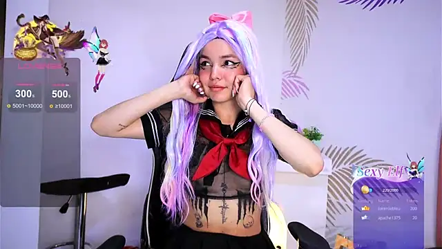 dianebleu online show from 17, 2, 2025