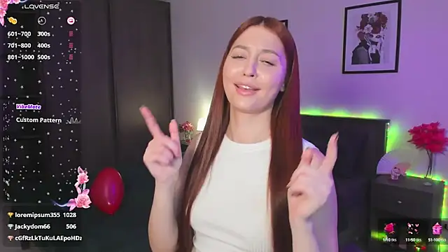 EleanorePeach online show from 14, 2, 2025