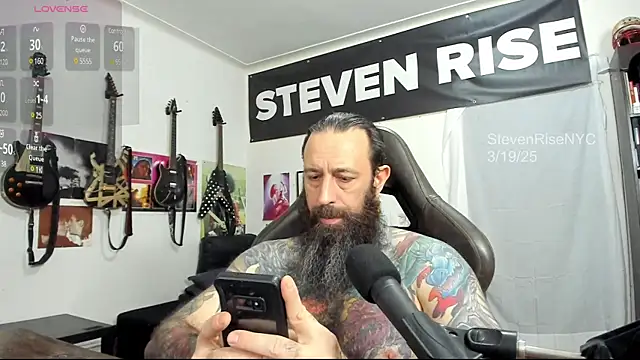 StevenRiseNYC online show from 20, 3, 2025