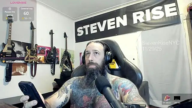 StevenRiseNYC online show from 30, 11, 2025