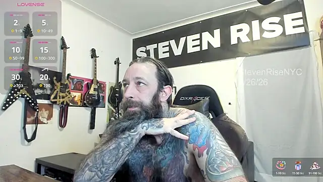 Snapshot of StevenRiseNYC chatting on 26, 3, 2026 StevenRiseNYC online show from 26, 3, 2026