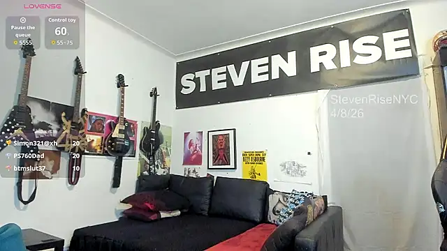 Snapshot of StevenRiseNYC chatting on 8, 4, 2026 StevenRiseNYC online show from 8, 4, 2026